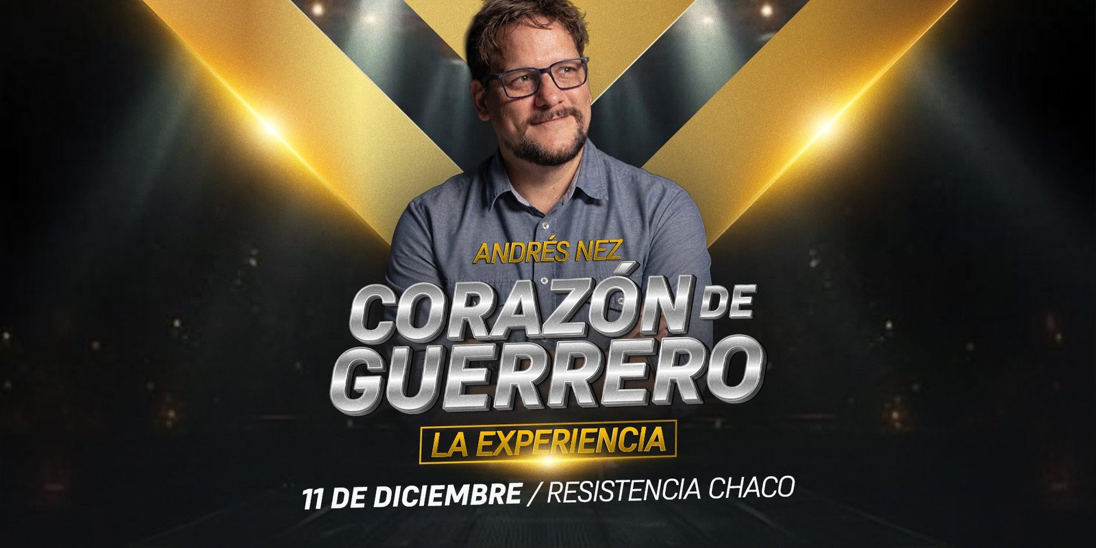 La Experiencia: Corazón de Guerrero, 11 de diciembre en Resistencia, Chaco