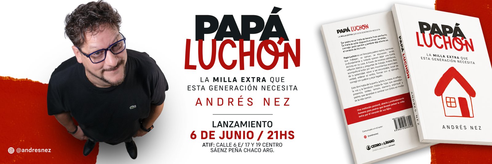 Lanzamiento Papá Luchón 6 de Junio